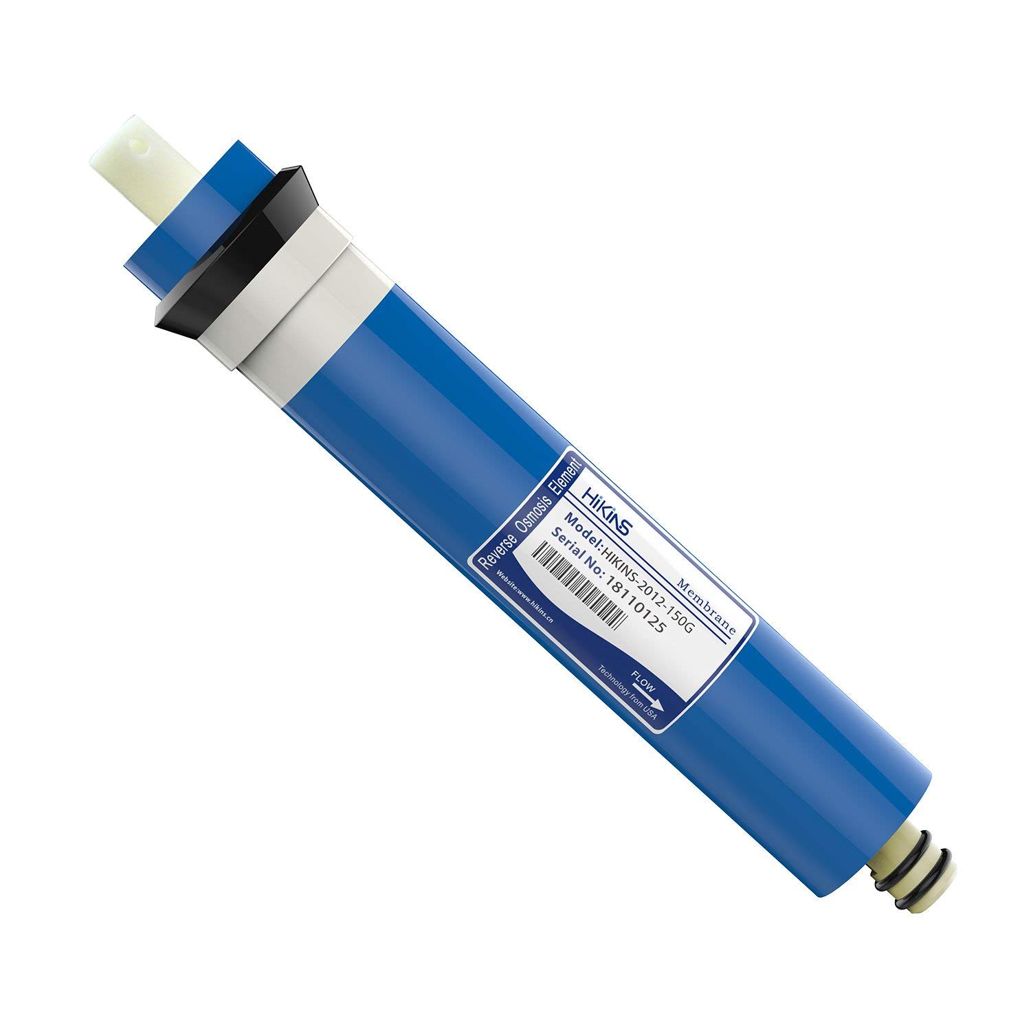 Photo 1 of 150 GPD RO Membrane, Reverse Osmosis Membrane Filter Replacement, 11.75" X 1.75" RO Membrane Element for Under Sink Drinking Water Purifier Filtration System, 1xPack