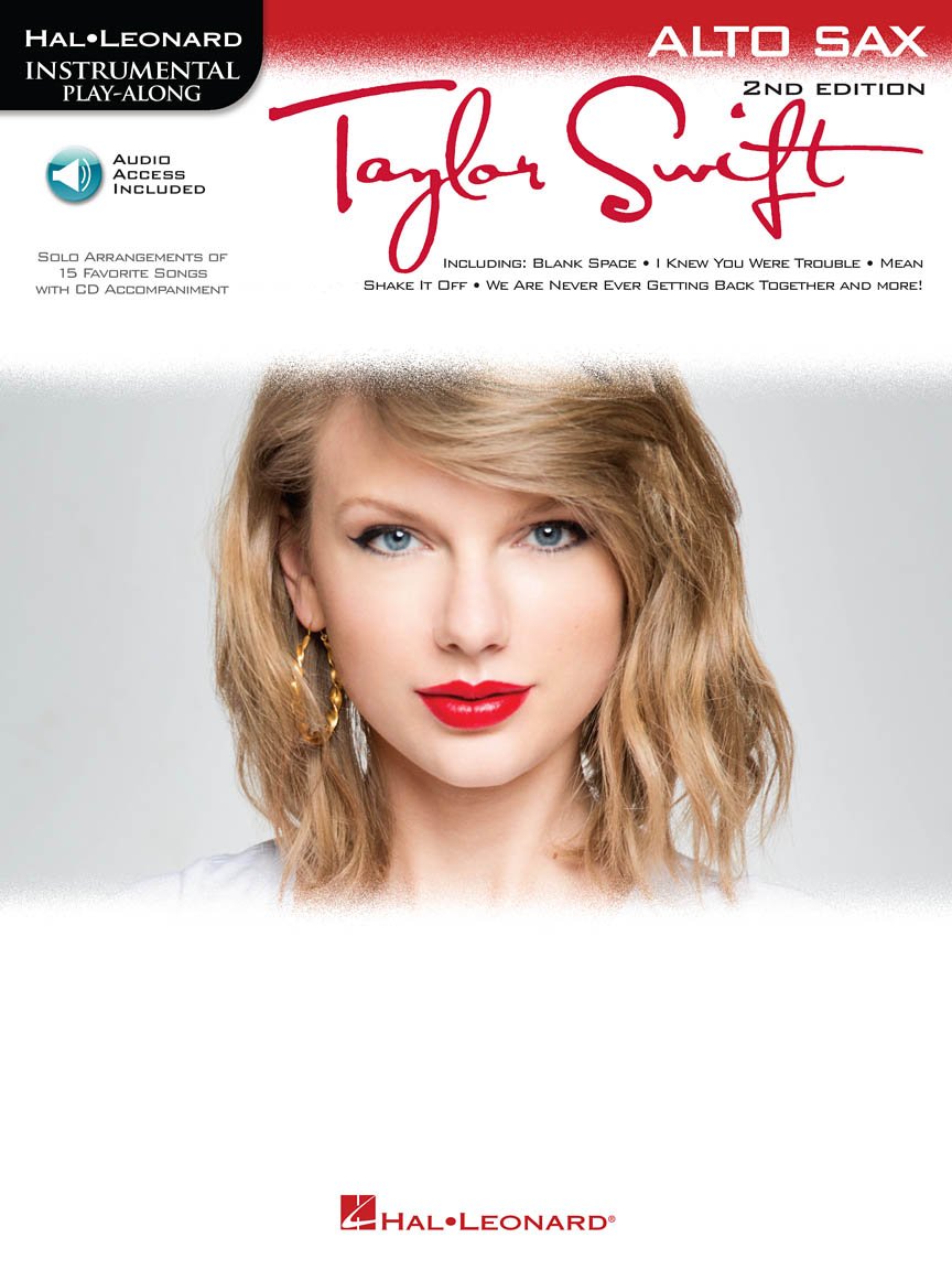 Instrumental Play-Along: Taylor Swift (Alto Saxophone) (Includes Online Access Code)