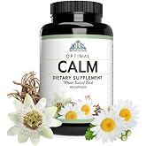 Optimal Health Systems Optimal Calm Sleep Support Formula, 90 Capsules | Restful sleep support, calming nighttime formula, mind and body relaxation, former REM formula, 30 servings, 90 capsules