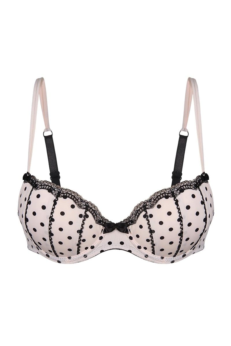 Buy Penny by Zivame PushUp Bra (PY00B24506WBPLK0038C_White, Black and