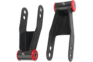 GDYDI 2" Suspension Rear Drop Lowering Shackle Kit Compatible with 2019-2022 Silverado 1500 Sierra 1500, Replaces #712120