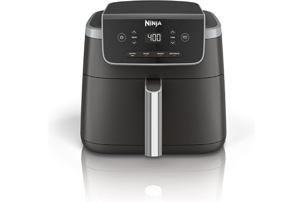 Ninja Air Fryer Pro 4in1, 5 QT (4.7 L) Capacity, Air Fry, Roast, Bake, Reheat, Dehydrate, Roast, Crisp Technology, Nonstick B