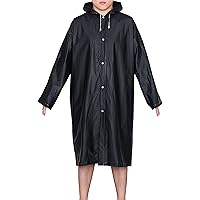 Mudder Adult Portable Raincoat Rain Poncho with Hoods and Sleeves