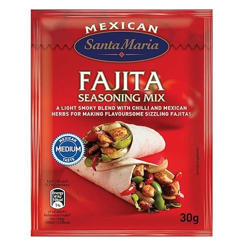 Santa Maria Mexican Fajita Seasoning Mix Medium (30g) Amazon.co.uk