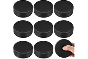 Mototo 8/16PCS Foam Hockey Pucks, Ice Hockey Pucks for Practicing and Classic Training Indoor Floor Game Outdoor Sports Hockey Supplies for Adults