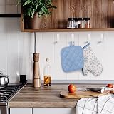 JS Extra Strong Self Adhesive Hooks 2 Pack Wall Door Towel Coat Rack Aluminum view 4