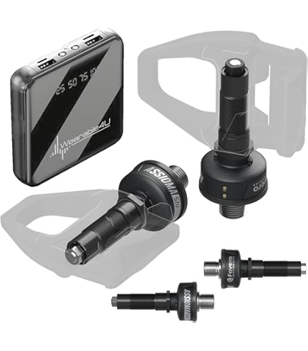 Amazon.com : DUO-Shi Power Meter Pedal Spindle Kit by Favero
