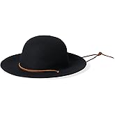 Brixton Mens Tiller Wide Brim Felt Fedora Hat