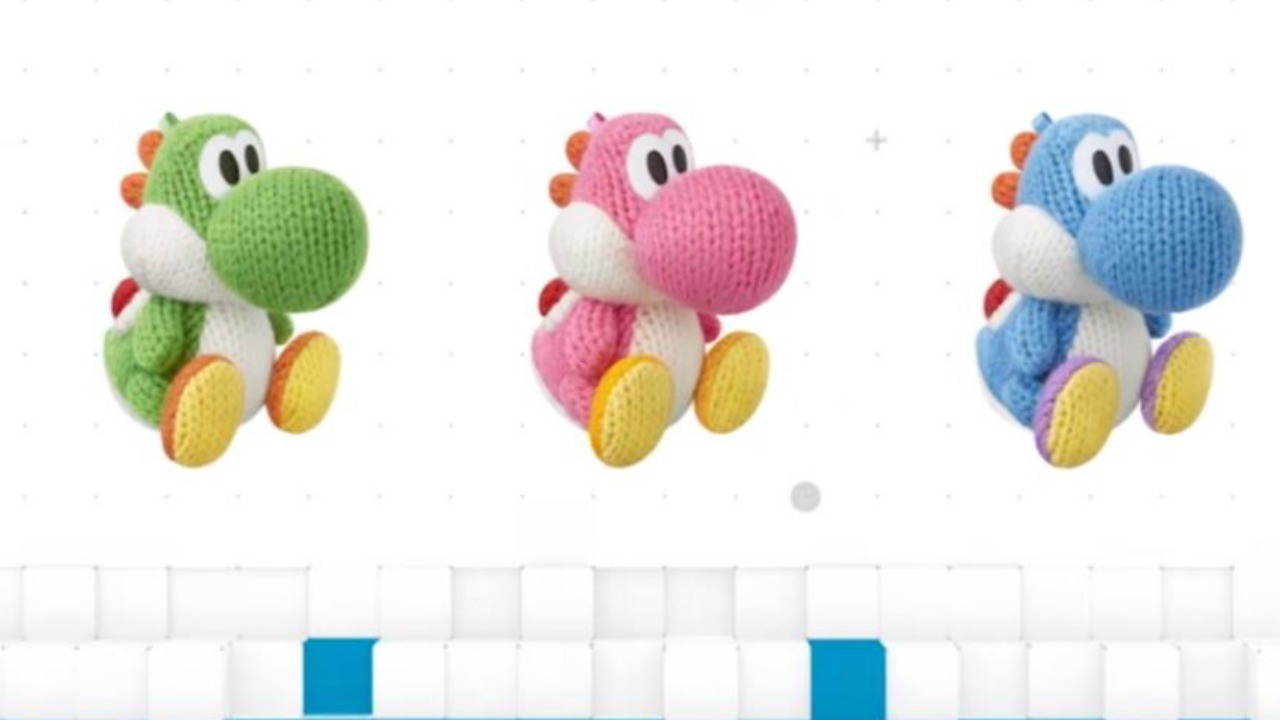 Yarn Yoshi Amiibo Shown in Nintendo Direct