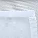 LEKEYE Breathable Mesh Crib Liner,Crib Bumper ,White