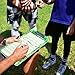 GoSports Coaches Boards - 2 Sided Premium Dry Erase Clipboards - Choose from Baseball, Basketball, Football, Soccer, Hockey, Lacrosse, or Volleyball