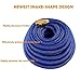 Ohuhu 75 FT Garden Hose Expandable Hoses, Lightweight Strong Water Hose, Flexible Garden Hose BONUS 8-Pattern Spray Nozzle, Blue