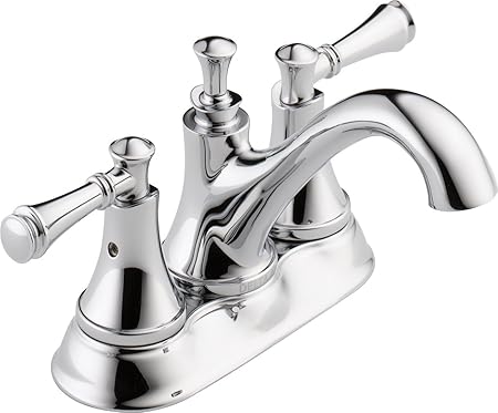 Delta Faucet 25713lf Silverton Two Handle Centerset Bathroom