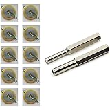 YXZHENG 10PCS 3V CR2025 Save Game Batteries Tabs with 3.8mm and 4.5mm Security Screw Bits for Game boy Color Pokemon Blue, Re