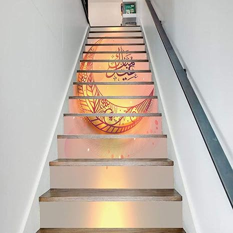 Amazon Longlong Dian2 壁紙 階段ステッカー パーソナライズ装飾階段クリエイティブウォールステッカーメーカー卸売卸売カスタムデカール壁紙壁画アートの装飾壁布a 壁紙 6 15 ウォールステッカー オンライン通販