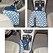Case New Durable Neoprene Auto Trash Bag Sleeve Pouch/Litter Bag/Car Trash Keeper/Garbage Holder/Trash Liner Bag Case& Auto Organizer Storage Bag, Stick Shift Car Garbage Bin-Blue Tissue.-Dogs