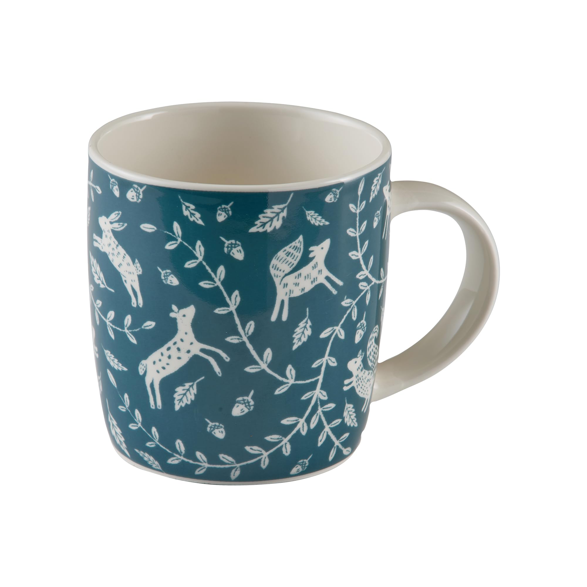 Price & Kensington Woodland Emerald Mug 340ml