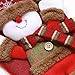 WOBOX Christmas Stockings Christmas Decor Santa Claus Snowman 18 Inch Length 2pcs