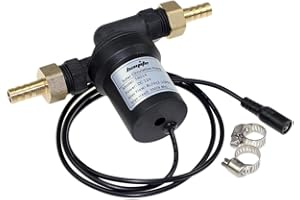 bayite BYT-7A014 DC 12V Solar Hot Water Heater Circulation Pump Low Noise 3M Discharge Head 2.1GPM