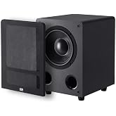 Monoprice Premium Select Subwoofer - 8-Inch Woofer, 200 Watt, 4 Ohm Nominal Impedance, Auto On/Off, Black
