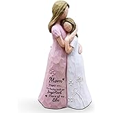 BORLESTA Mom Birthday Gifts, Mother's Day Gift, Mother of The Groom & Bride Gift, Sculpted Hand-Painted Figure (Pink)