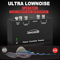 Jancane Phono Preamp for Turntable- Mini Electronic