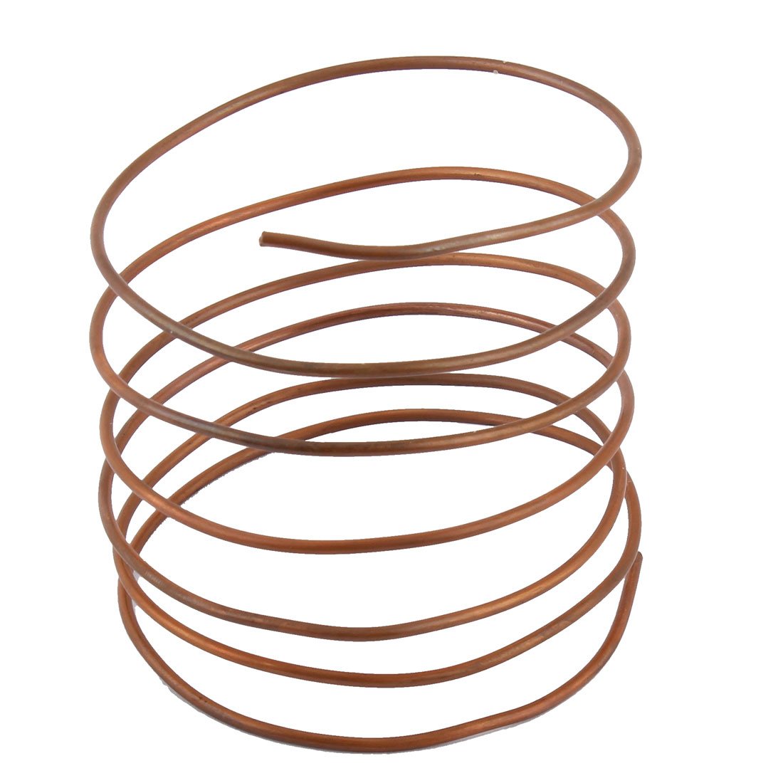 Sourcingmap 1.4M Length 1.8mm Diameter Copper Refrigeration Tubing Tube Pipe Coil
