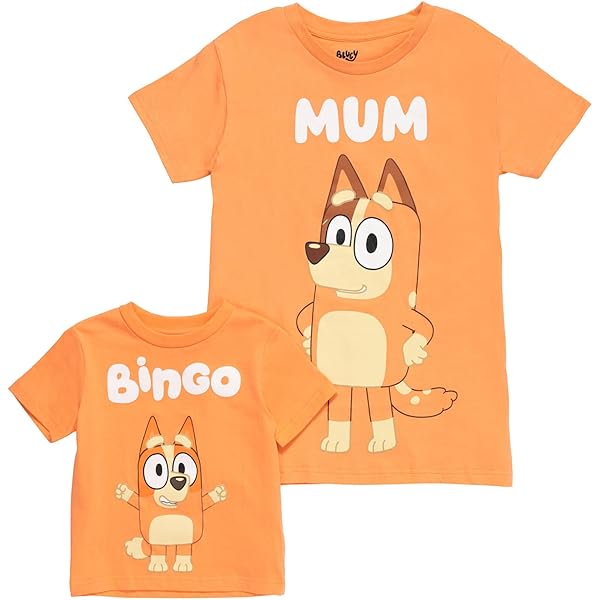 BLUEY MUM ADULT WOMENS GRAPHIC T-SHIRT CHILLI XX-LARGE