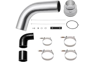 EVIL ENERGY Intercooler Piping Compatible with 2017-2024 Ford F250 F350 F450 6.7L PowerStroke V8 Diesel, Aluminum Intercooler