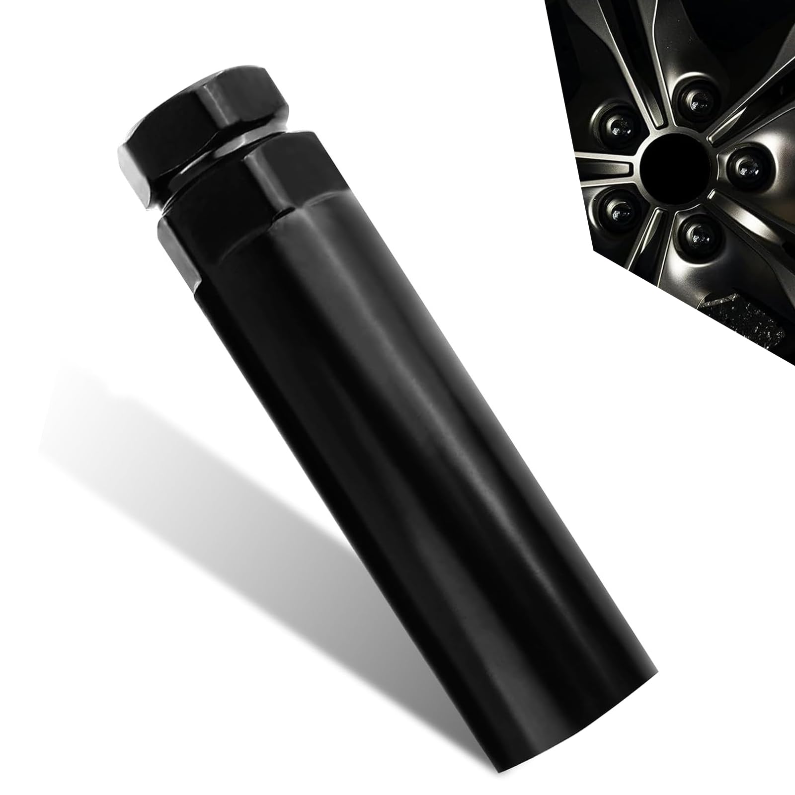 Photo 1 of Zikefest Large 6 Spline Lug Nut Socket, Fuel Rim Lug Nut Lock Removal, Wheel Lock Key Replacement for Aftermarket 6 Spline Lug Nut, for 21 mm (13/16 Inch) & 22 mm (7/8 Inch) Hex Socket Wrench