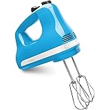 KitchenAid KHM512CL 5-Speed Ultra Power Hand Mixer, Crystal Blue