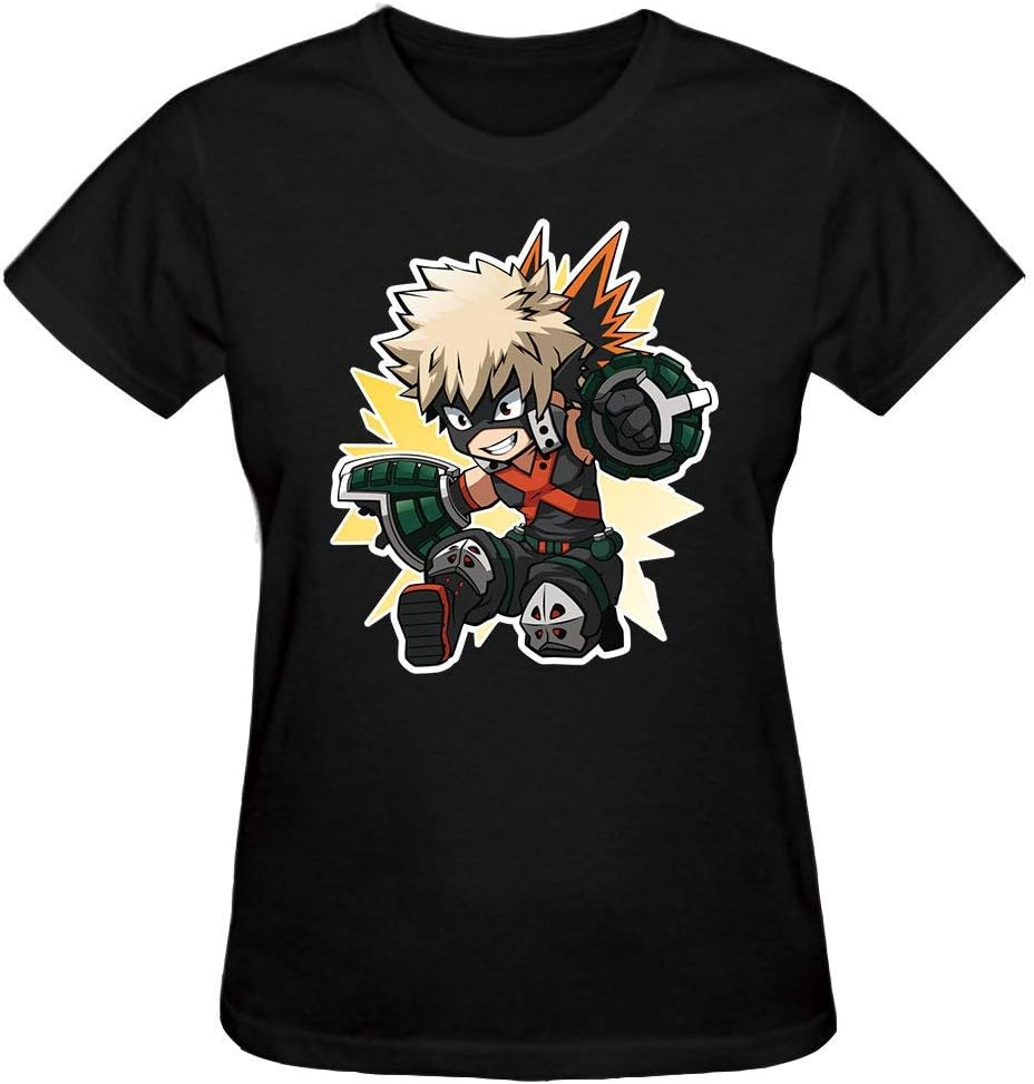 KimberlyLWilson Mens My Hero Academia Katsuki Bakugo T Shirt