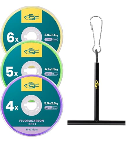 thumbnail image 2 of Maxcatch Fly Fishing Tapered Leaders With Loops - 9ft Clear Nylon (5 Pack, 3X-6X) 2 of 10