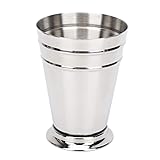 Mint Julep Cup, Stainless Steel Mini Beaded Mint