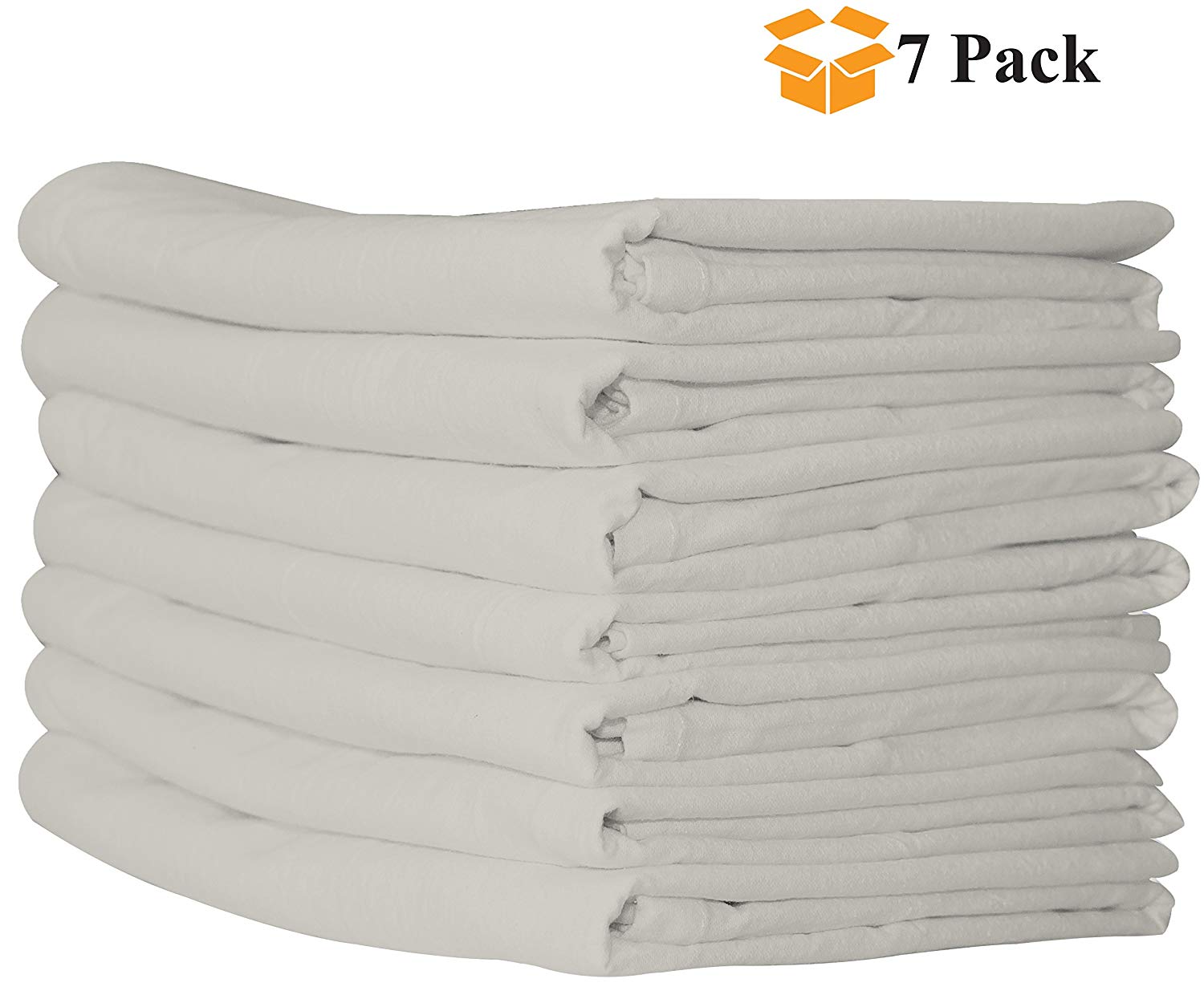 6 Linen+Towel+Flour+Sack+Multi+Purpose+Absorbent