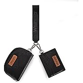 Wrangler KeyChain Wallet Wristlet Wallets for Women Dual Pouch Wristlet Rfid Blocking Credit Card Holder Wallet