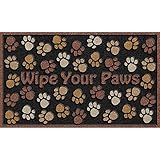 Apache Mills 60-925-0894-18x30 18X30 Wipe Paws Door Mat, 18 X 30-Inch, Brown Multi