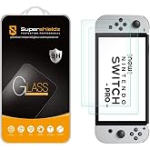 Supershieldz (2 Pack) Designed for Nintendo Switch OLED (2021) Tempered Glass Screen Protector, Anti Scratch, Bubble Free