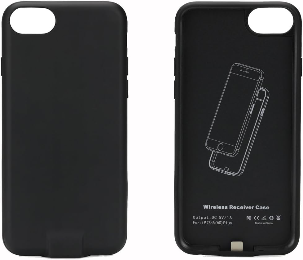 Sinbow QI Wireless Receiver Case Ultra Thin Shockproof Anti-slip Anti-scratch Inductive Charger Charging Case Protective Cover for iPhone 6 6S 7 4.7 Inches