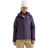 The North Face Women's Carto Mono Triclimate Hooded Jacket, Endless Dusk, L | 3-In-1 Insulated Winter Coat, Waterproof Shell, Wind Resistant
