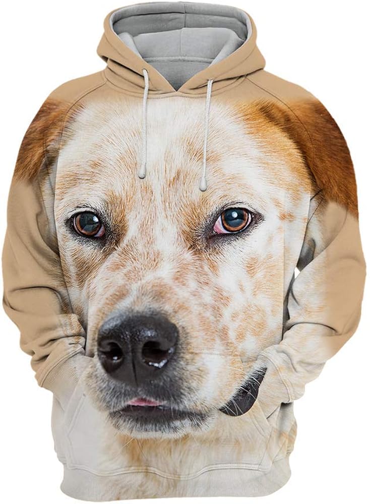 Unisex 3D Graphic Hoodies Animals Dogs Aussie Australian Cattle Breed