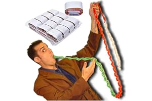 Yahpetes Mouth Coils Paper 12 Pcs Mouth Coils Vomit Paper Colored Mouth Coils Stage Magic Tricks Accessories Gimmick Funny Illusion