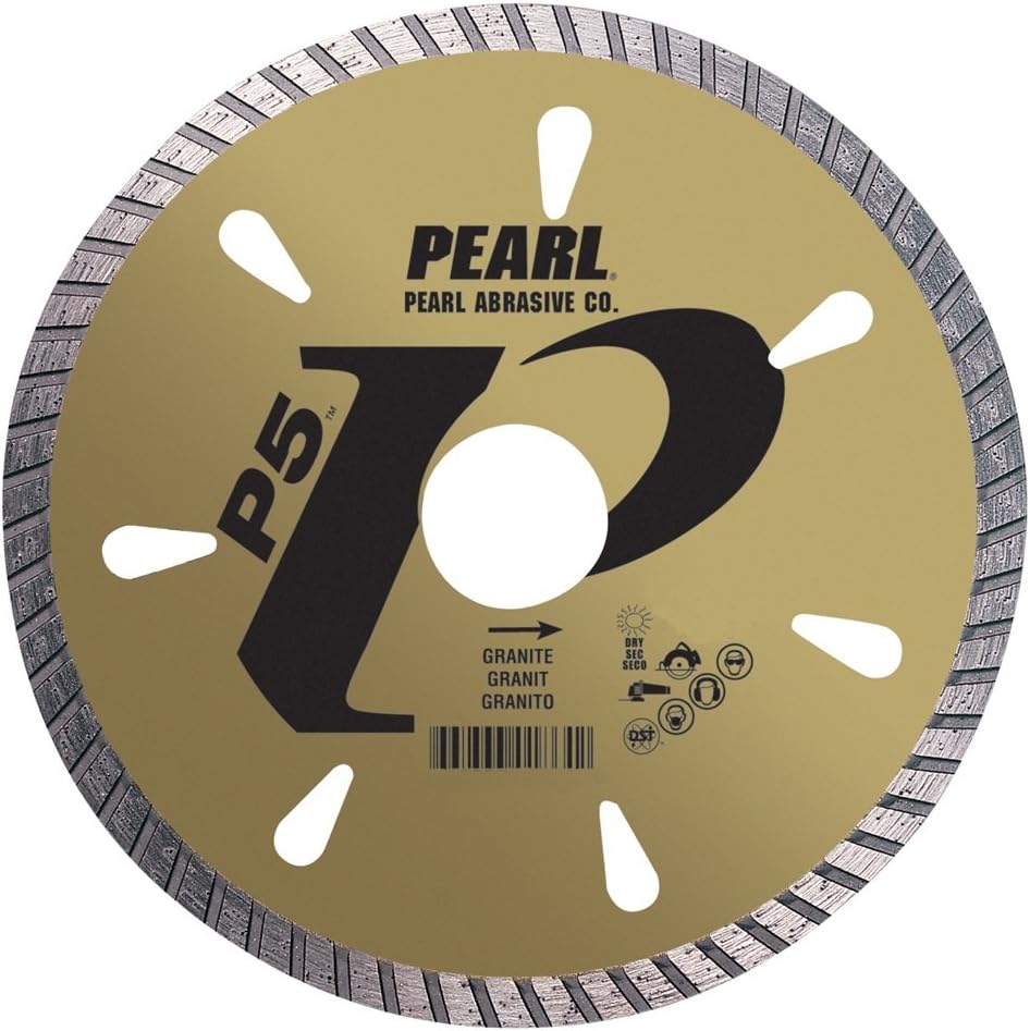 Pearl Abrasive P5 DIA04GRT Granite Blade 4 x .070 x 20mm, 5/8 Diamond