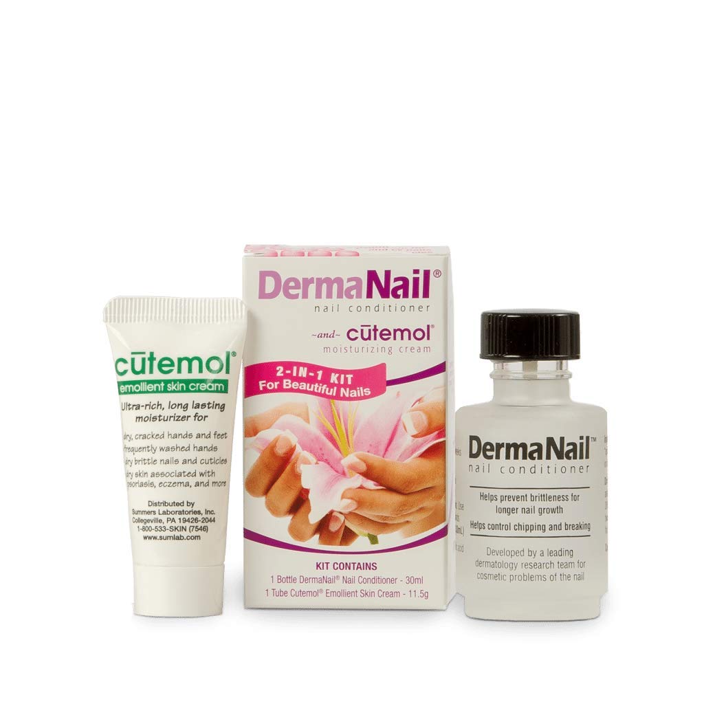 DermaNail Nail Conditioner, 1 Ounce : Nail Strengthening Products : Beauty