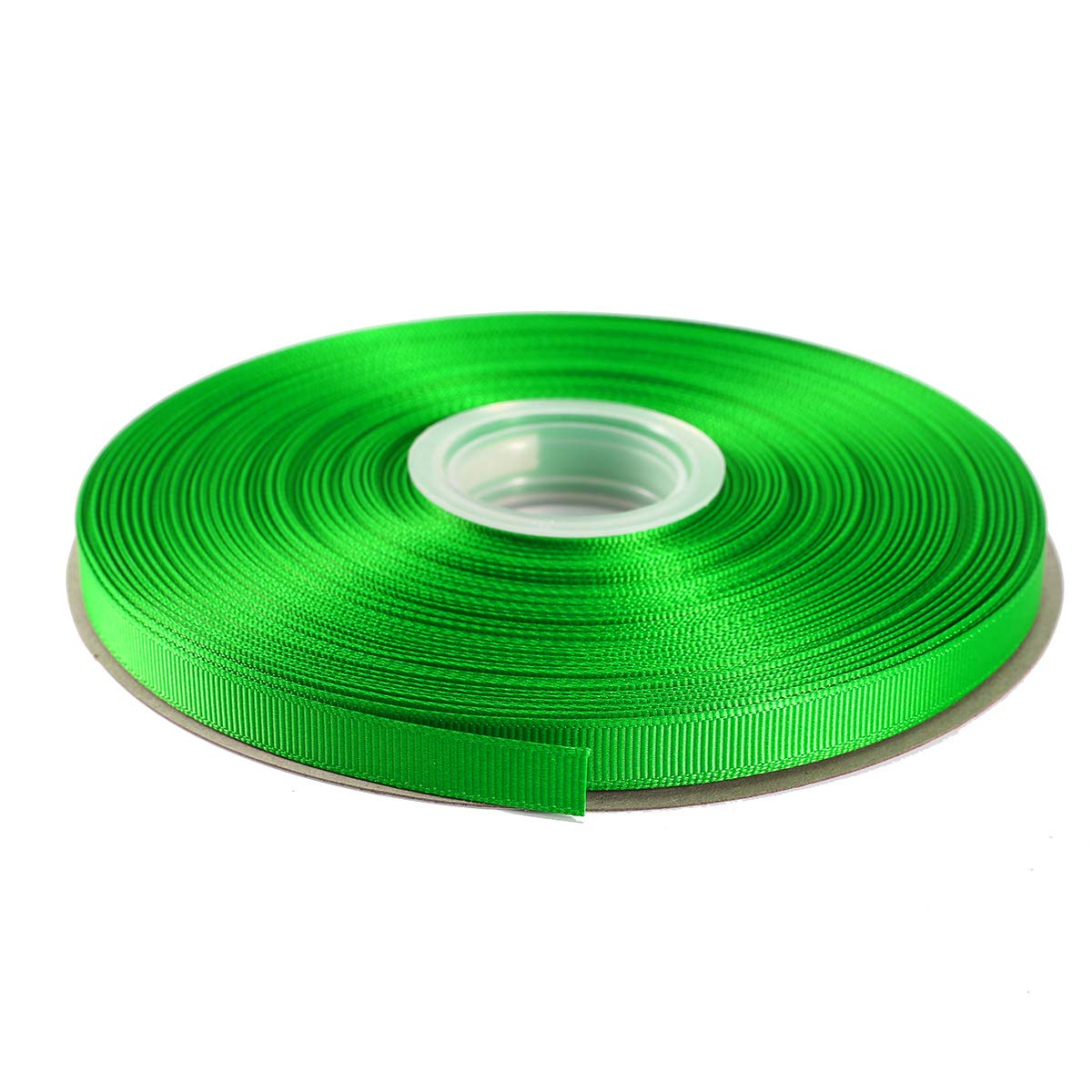 ITIsparkle 9mm Width (3/8") Grosgrain Ribbon 45 Meters (full reel) Crafts Gift Wrap Floristry - Emerald Ribbon โ image 1