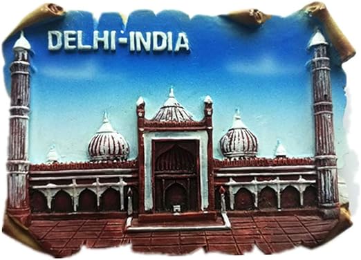 Muyu Magnet Iman Para Nevera De La India De Nueva Delhi 3d