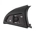 Steering Wheel Audio Volume Cruise Control Switch Button for Chevrolet Cruze 2009-2014 ABS Multifunction Replacement 96892135 96892140 Steering Wheel Accessories-Left