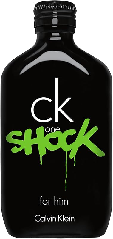 CK One Shock Eau de Toilette para hombre | Fragancia masculina fresca con notas de lavanda, pachulí y mandarina | Atemporal y de larga duración | 100ml — foto 1 de 6