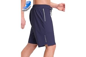 baleaf Men's Mountain Bike Shorts 4D Padded Loose-fit MTB Cycling Lightweight Bicycle Biking Shorts Zipper Pockets