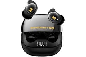 Monster Sleep Ear200, Wireless in-Ear Headphones, Bluetooth 6.0 Sleep Headphones, with ANC Active Noise Cancellation Designed